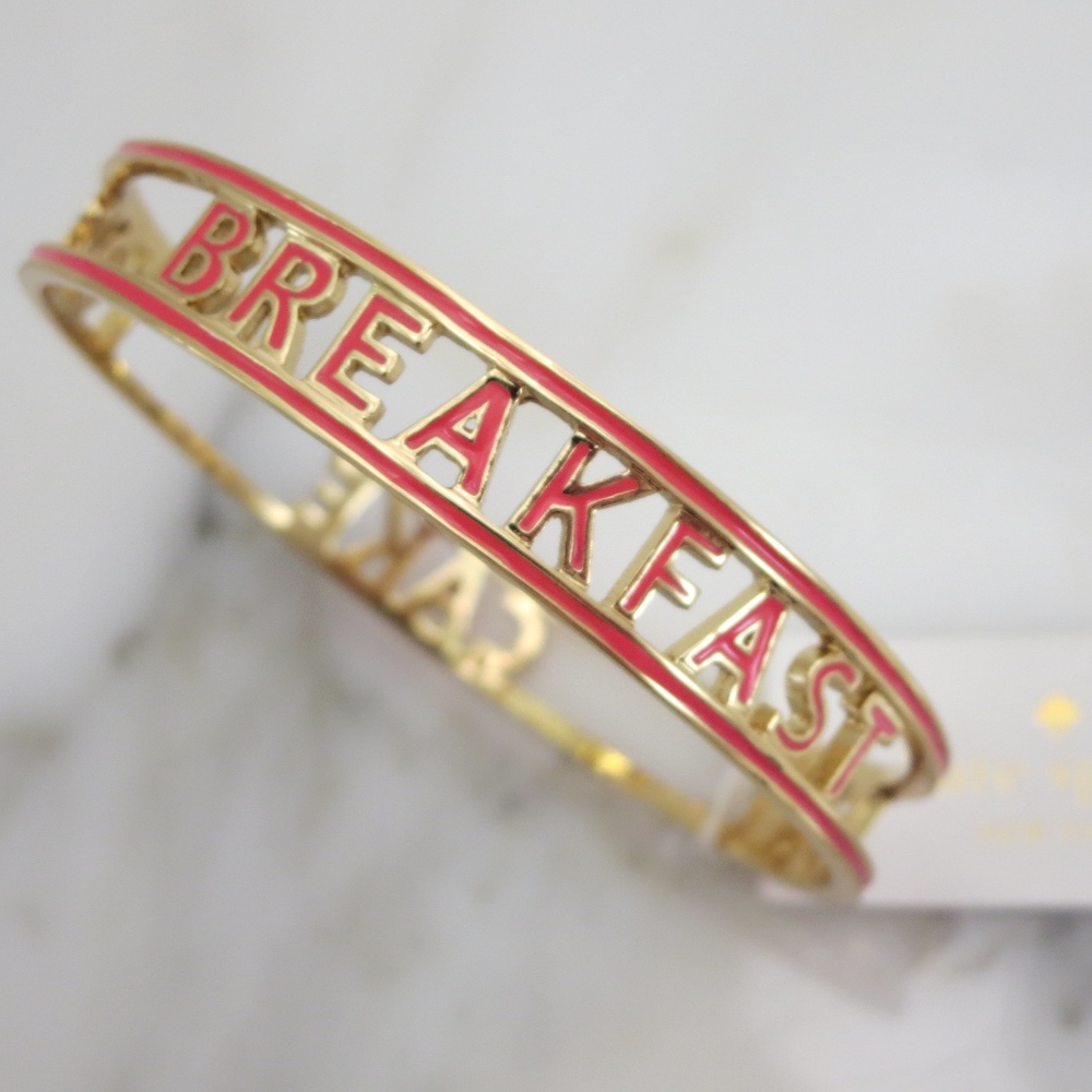 Kate Spade EAT CAKE FOR BREAKFAST Bangle Bracelet